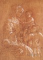 ルネッサンスのフィリッポ・リッピを描く聖母子と二人の天使